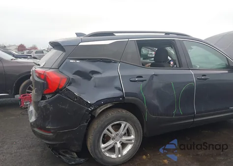 2018 GMC Terrain Sle из США, поврежденный, VIN 3GKALMEV9JL301592